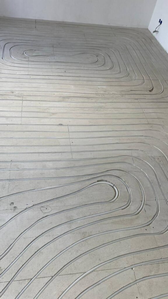 Professionele vloerverwarming installatie voor comfortabele warmte